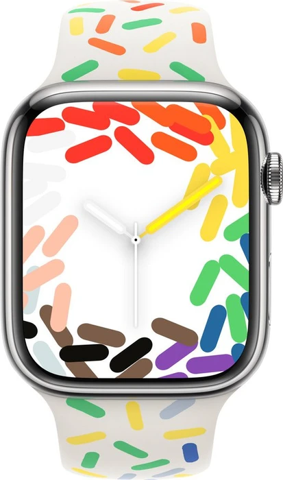 Apple Sportarmband M/L für Apple Watch 45mm Pride Edition