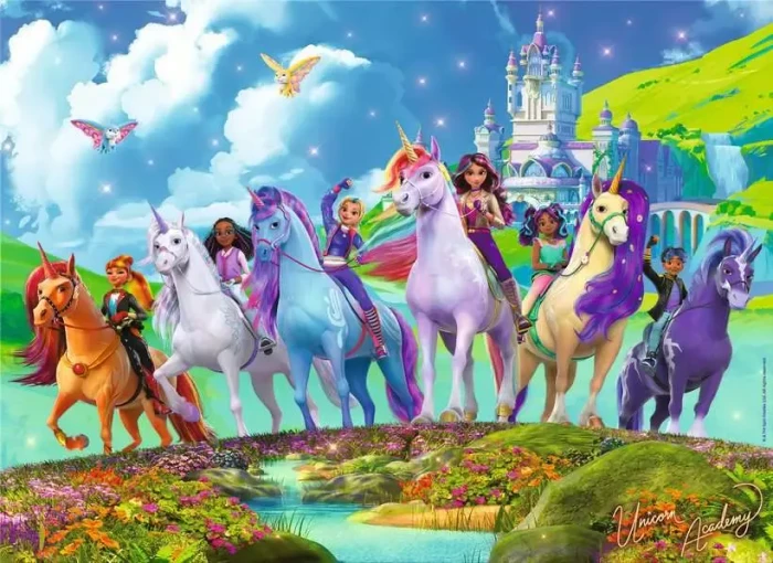 Ravensburger Puzzle Die Magie der Unicorn Academy