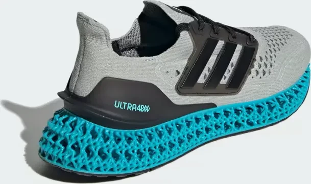 adidas Ultra 4DFWD wonder silver/core black/lucid cyan (Herren)