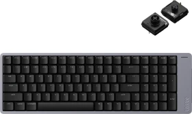 Lofree Flow 2 84, Space Black, LEDs weiß, Kailh LOW PROFILE Pulse, USB/Bluetooth, US