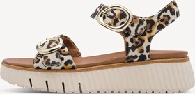 Tamaris Comfort Wide Fit beige leo (Damen)