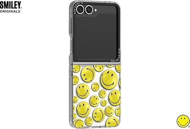 Samsung Slash B Slash Smiley Yellow Slim Impression Case für Galaxy Z Flip6