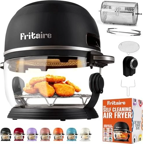 Fritaire Carbon8 Glas schwarz
