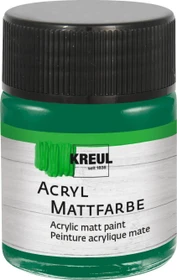 Kreul Acryl Mattfarbe, grün, 50ml