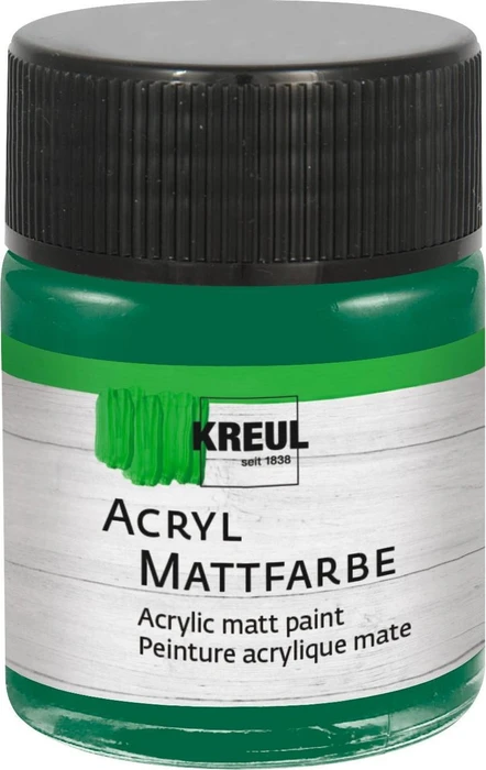 Kreul Acryl Mattfarbe, grün, 50ml