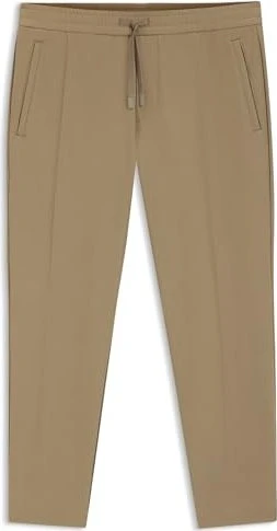Boss Tapered Fit Trainingshose lang beige (Herren)