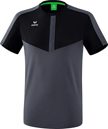 Erima Squad Funktionsshirt kurzarm black/slate grey (Herren)