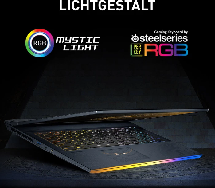 MSI GE76 Dragon Tiamat 11UH-290, Core i9-11980HK, 32GB RAM, 2TB SSD, GeForce RTX 3080, DE