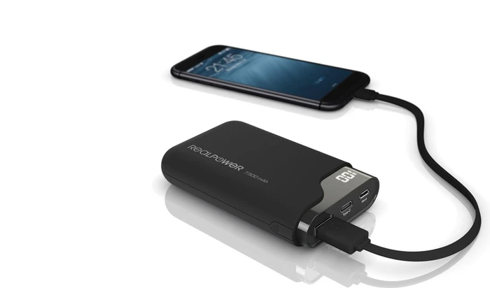 Ultron Powerbank RealPower PB-7500C schwarz