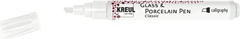 Kreul Glass & Porcelain Pen Classic calligraphy weiß