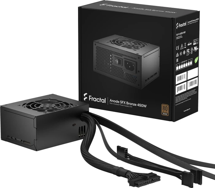 Fractal Design Anode SFX Bronze 450W, SFX 3.42