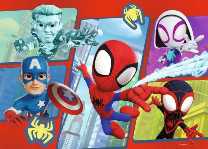 Ravensburger Spidey in Aktion! Riesen-Bodenpuzzle
