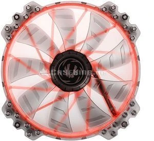 BitFenix Spectre Pro LED schwarz/rot, 200mm