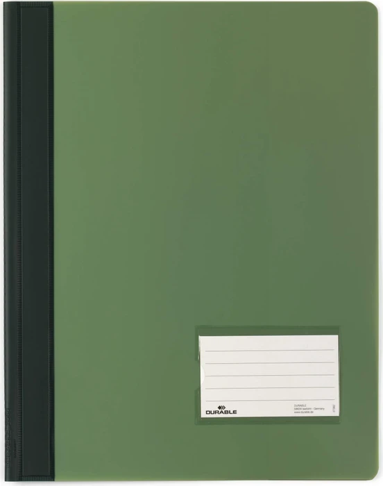 Durable Duralux Transluzent Schnellhefter, A4, grün/transparent