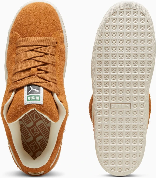 Puma Suede XL Hairy caramel latte/frosted ivory