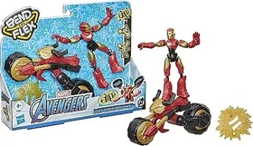 Hasbro Marvel Bend and Flex - Rider Iron Man
