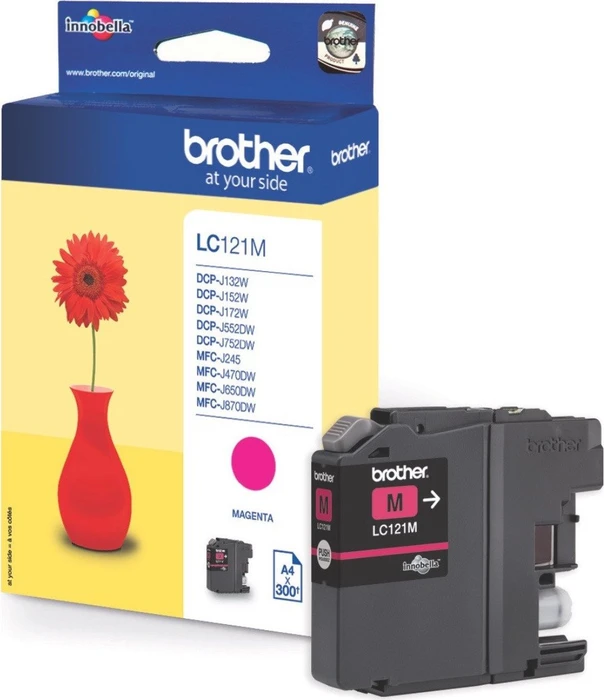 Brother Tinte LC121M magenta