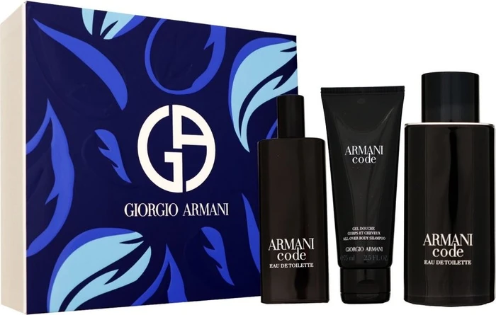 Giorgio Armani Code Homme EdT 125ml + EdT 15ml + DG 75ml Duftset