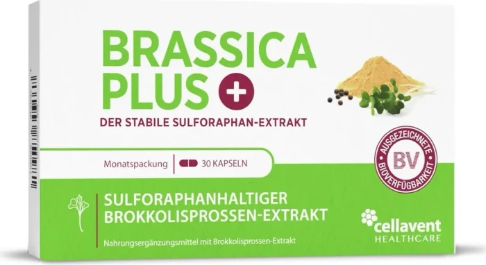 Cellavent Sulforaphan Brassica Plus Kapseln, 30 Stück