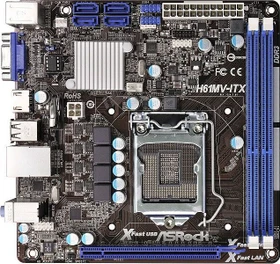 ASRock H61MV-ITX (Intel 1155) (90-MXGP80-A0UAYZ)
