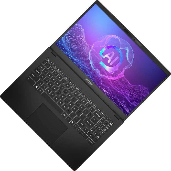 MSI Modern 15 H AI C2HMG-265, schwarz, Core Ultra 7 255H, 16GB RAM, 512GB SSD, DE