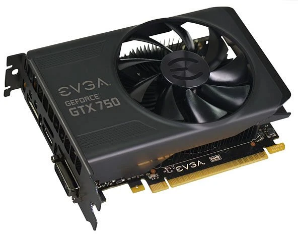EVGA GeForce GTX 750, 1GB GDDR5, DVI, HDMI, DP