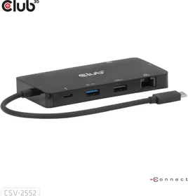 Club 3D 9-in-1 Hub, USB-C 3.0 [Stecker] (CSV-2552)