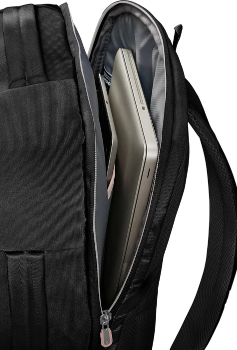 Samsonite GuardIT Classy 2.0, Underseat Backpack M, Untersitz Handgepäck, Kabinentasche, Flugzeug Rucksack, 17.3", 45cm, 27.5l, schwarz