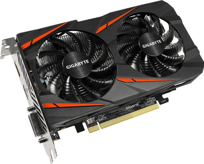 GIGABYTE Radeon RX 560 Gaming OC 4G (Rev. 2), 4GB GDDR5, DVI, HDMI, DP