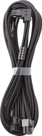 CableMod C-Series Pro, 12VHPWR Kabel, Corsair Type 4, 2x 8-Pin PCIe Stecker auf 16-Pin PCIe 5.0 12VHPWR Stecker, Adapterkabel, 90°, Variante A, schwarz, 60cm (CM-PCSR-16P2-RAN60KK-5PK-R-SS)
