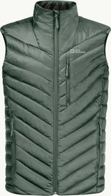 Jack Wolfskin Passamani Down Funktionsweste hedge green (Herren)