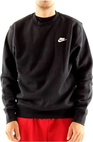 Nike Sportswear Club Fleece Sweatshirt schwarz/weiß (Herren)