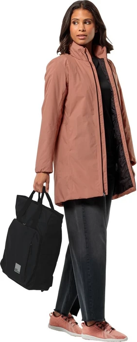 Jack Wolfskin Bike Commute Funktionsshirt kurzarm phantom (Damen)