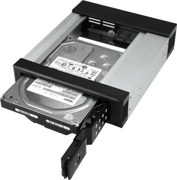 StarTech HSB1SATSASBA, 5.25" Wechselrahmen auf 3.5" SATA