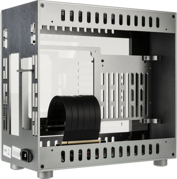 Zalman Z-Machine 300, silber, Acrylfenster, Mini-ITX