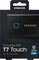 Samsung Portable SSD T7 Touch, Metallic Black, 500GB, USB-C 3.1 Vorschaubild