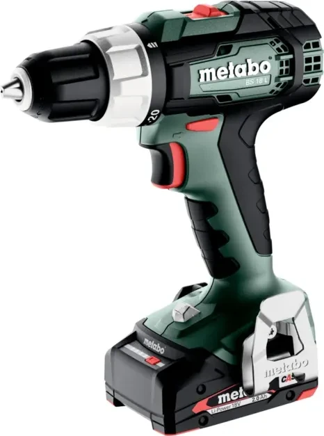 Metabo BS 18 L Akku-Bohrschrauber inkl. Koffer + 2 Akkus 2.0Ah