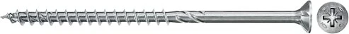 fischer PowerFast FPF II CZP BC 50 PZ2 Spanplattenschraube, 5x45mm, 50 Stück