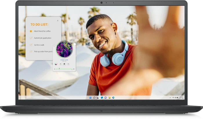 Dell Inspiron 15 3535, Carbon Black, Ryzen 7 7730U, 16GB RAM, 512GB SSD, DE
