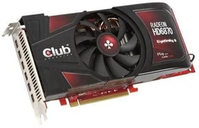 Club 3D Radeon HD 6870 Eyefinity 6 Edition, 2GB GDDR5, 6x mDP