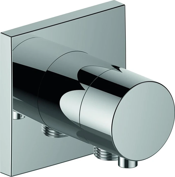 Keuco IXMO 59548 Comfort 3-Wege Umstellventil mit Schlauchanschluss rund aluminium-finish