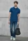 Street One Piquée mit Logo Poloshirt kurzarm twilight blue (Herren) Vorschaubild