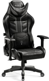 Diablo Chairs X-Ray 2.0 King Gamingstuhl, schwarz/grau