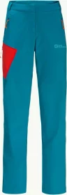 Jack Wolfskin Glastal Hose lang tile blue (Damen)