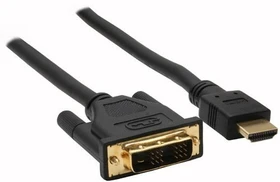 InLine HDMI/DVI Adapterkabel vergoldete Stecker, 2m