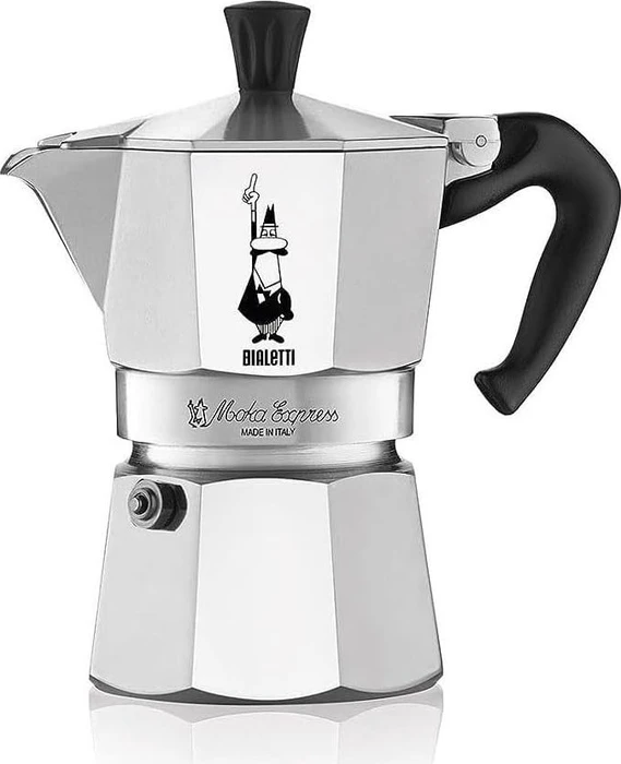 Bialetti Moka Express 4 Tassen Espressokanne