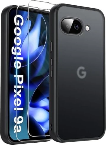 Fllao Handyhülle für Google Pixel 9a schwarz