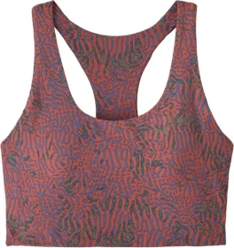 Patagonia Maipo Mid-Impact Sport-BH sea run: potters red (Damen)