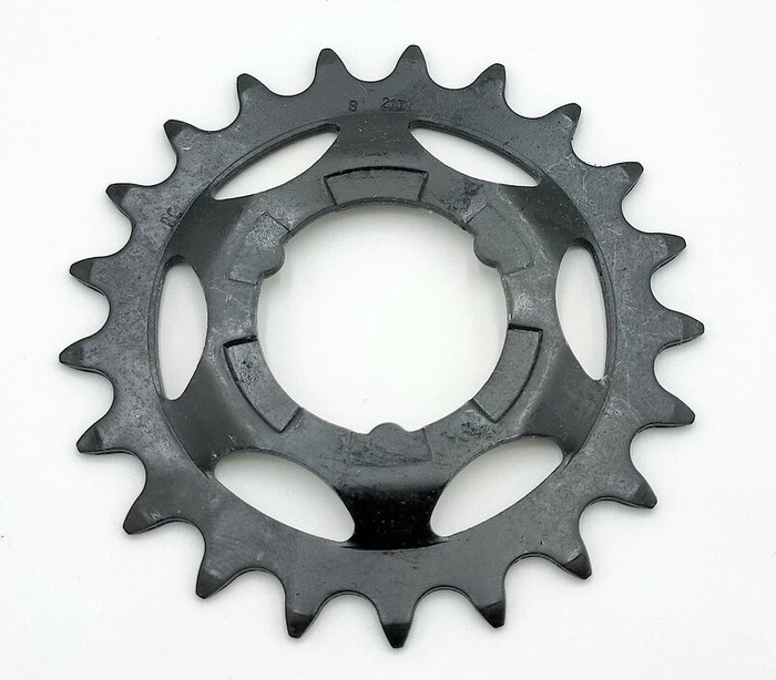 Shimano Steck-Zahnkranz 21 Zähne für Shimano Nexus und Shimano Alfine Getriebenabe schwarz