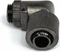 Aquatuning 90° Schlauchanschluss, G1/4" auf 13/10mm, schwarz vernickelt Vorschaubild